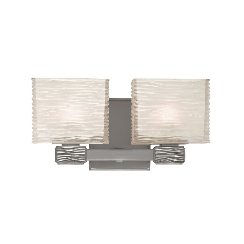 Lighting - Bath And Vanity Hartsdale 2 Light Bath Bracket // Satin Nickel 