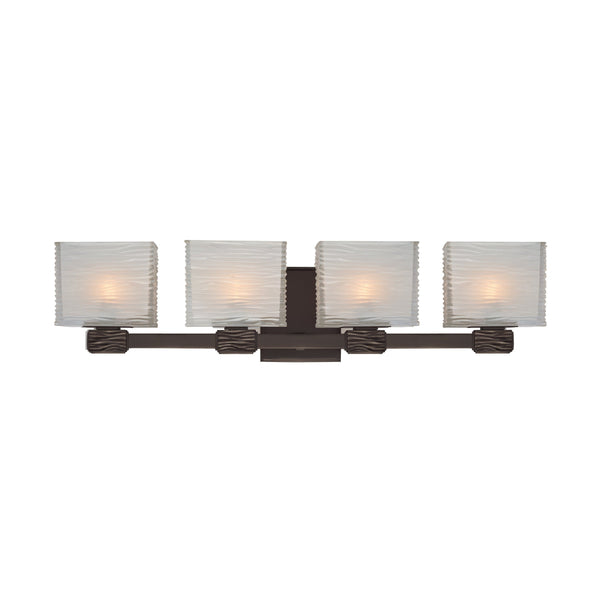 Lighting - Bath And Vanity Hartsdale 4 Light Bath Bracket // Satin Nickel 