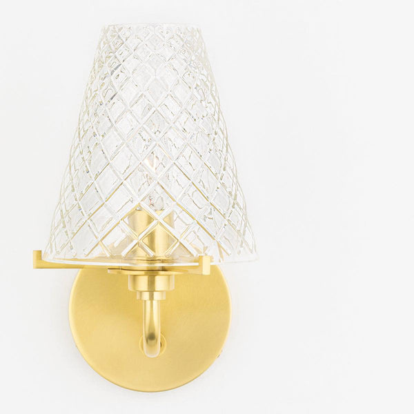 Lighting - Bath And Vanity Irene 1 Light Bath Bracket // Aged Brass 