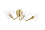 Lighting - Bath And Vanity Isabella 3 Light Wall Sconce // Aged Brass 