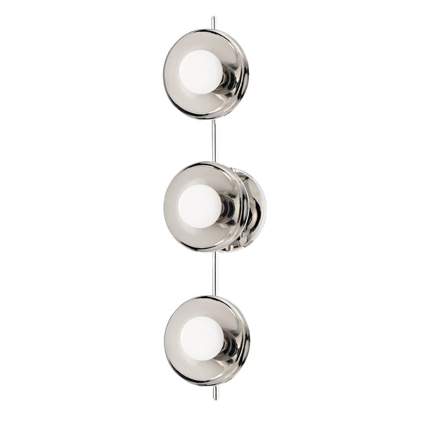 Lighting - Bath And Vanity Julien 3 Light Bath Bracket // Polished Nickel 