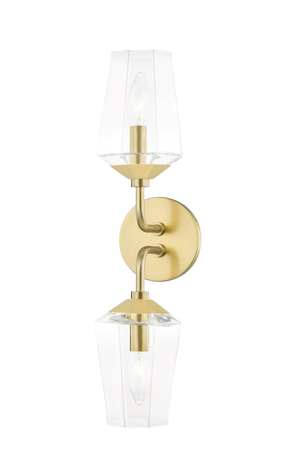 Lighting - Bath And Vanity Kayla 2 Light Bath Bracket // Aged Brass 