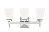 Lighting - Bath And Vanity Kent 3 Light Bath Bracket // Satin Nickel 