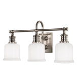 Lighting - Bath And Vanity Keswick 3 Light Bath Bracket // Satin Nickel 