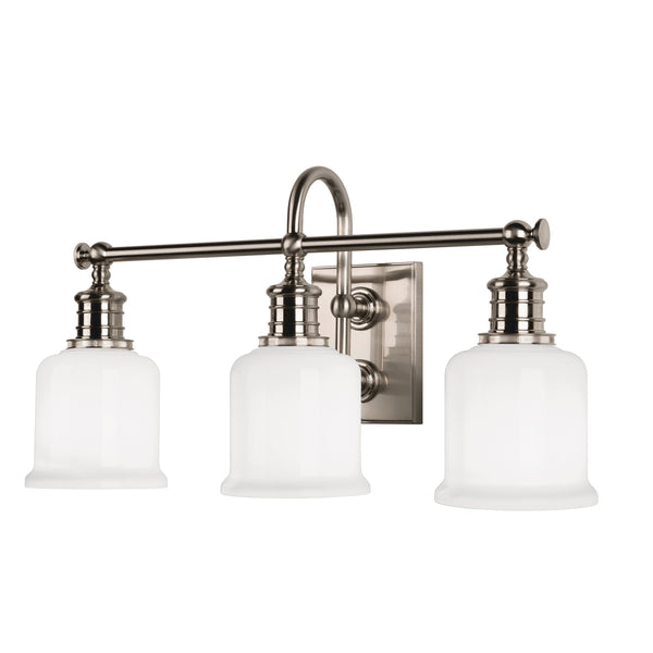 Lighting - Bath And Vanity Keswick 3 Light Bath Bracket // Satin Nickel 