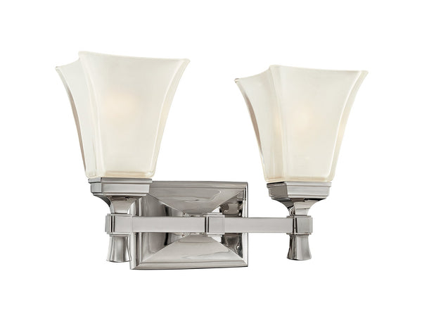 Lighting - Bath And Vanity Kirkland 2 Light Bath Bracket // Polished Nickel 