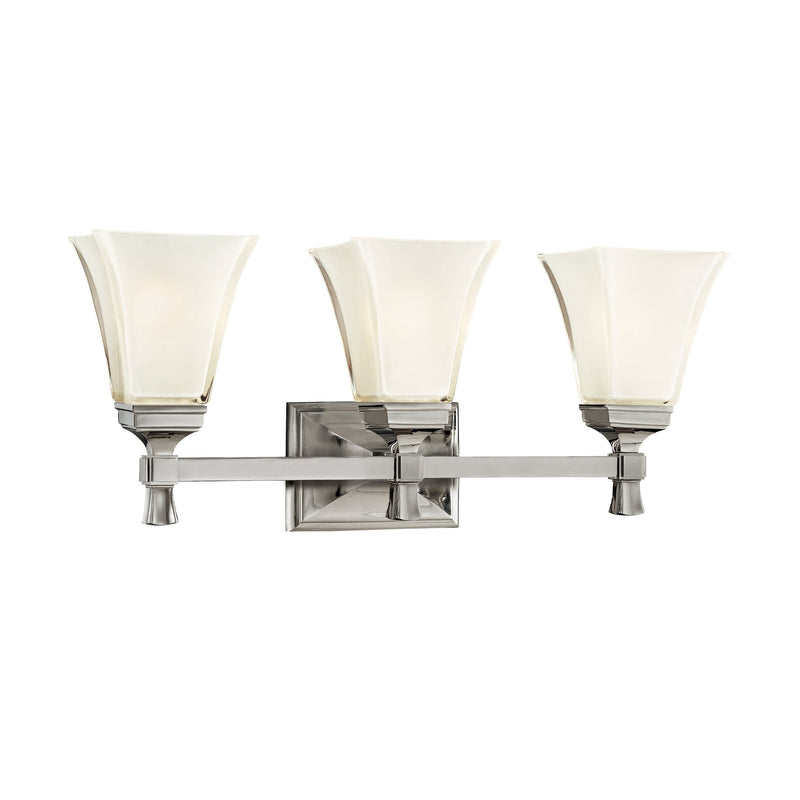 Lighting - Bath And Vanity Kirkland 3 Light Bath Bracket // Polished Nickel 