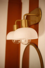 Lighting - Bath And Vanity Kyla 2 Light Bath Bracket // Aged Brass 