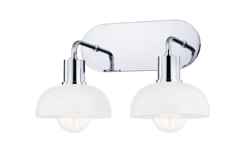 Lighting - Bath And Vanity Kyla 2 Light Bath Bracket // Polished Chrome 