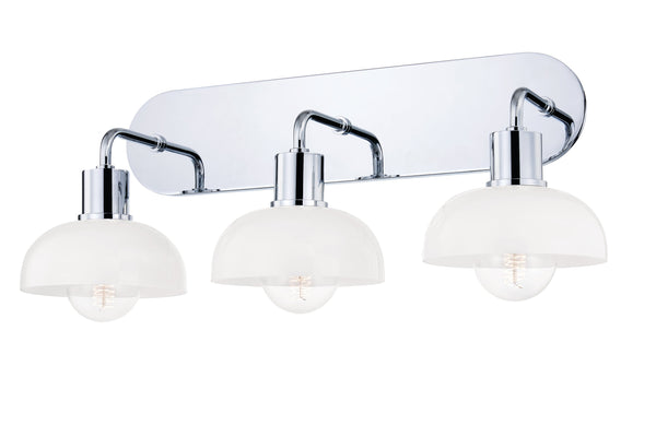 Lighting - Bath And Vanity Kyla 3 Light Bath Bracket // Polished Chrome 