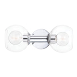 Lighting - Bath And Vanity Leslie 2 Light Bath Bracket // Polished Chrome 