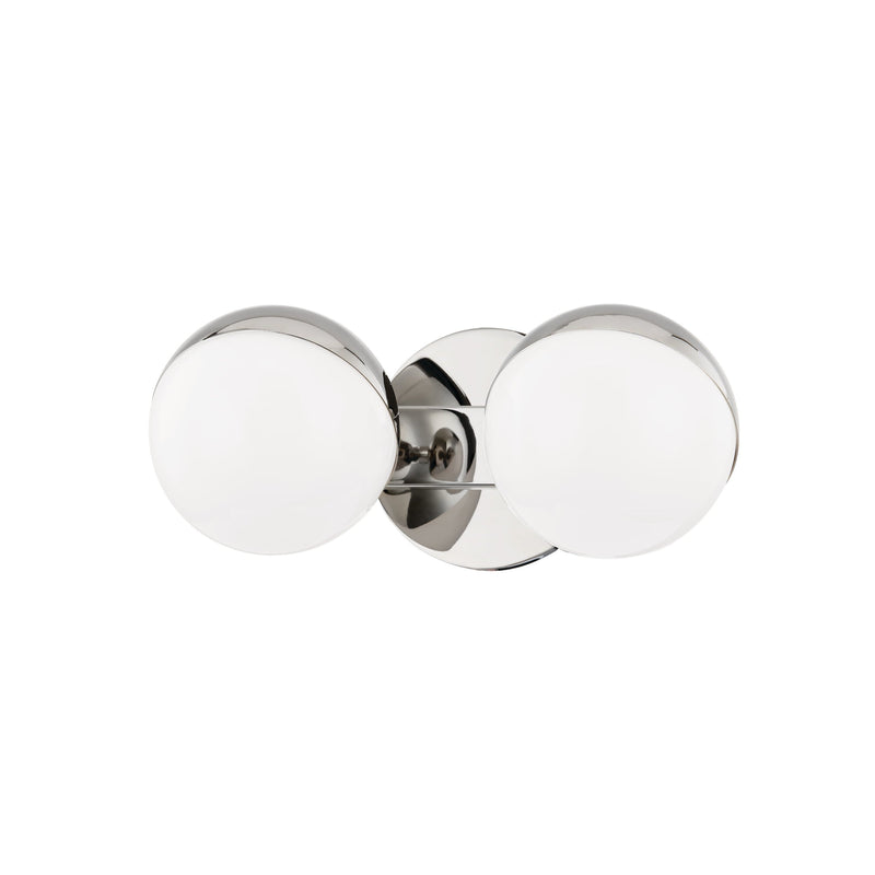 Lighting - Bath And Vanity Lodi 2 Light Bath Bracket // Polished Nickel 