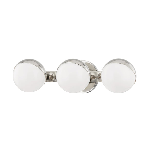 Lighting - Bath And Vanity Lodi 3 Light Bath Bracket // Polished Nickel 