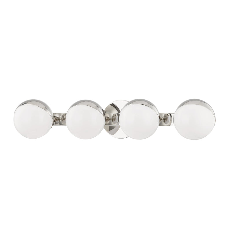 Lighting - Bath And Vanity Lodi 4 Light Bath Bracket // Polished Nickel 