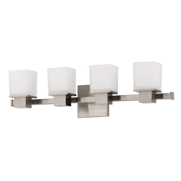 Lighting - Bath And Vanity Milford 4 Light Bath Bracket // Satin Nickel 