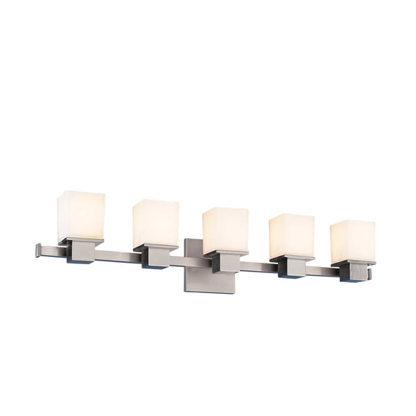 Lighting - Bath And Vanity Milford 5 Light Bath Bracket // Satin Nickel 