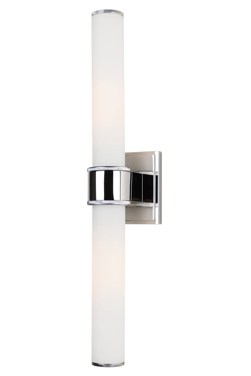 Lighting - Bath And Vanity Mill Valley 2 Light Bath Bracket // Polished Nickel 