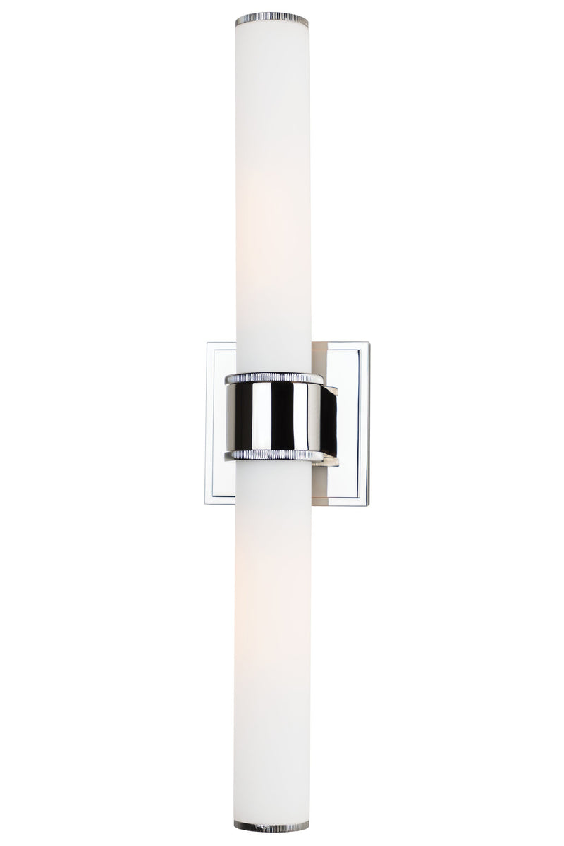 Lighting - Bath And Vanity Mill Valley 2 Light Bath Bracket // Polished Nickel 