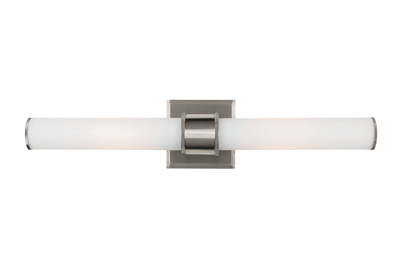 Lighting - Bath And Vanity Mill Valley 2 Light Bath Bracket // Satin Nickel 