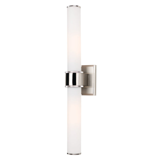 Lighting - Bath And Vanity Mill Valley 2 Light Bath Bracket // Satin Nickel 