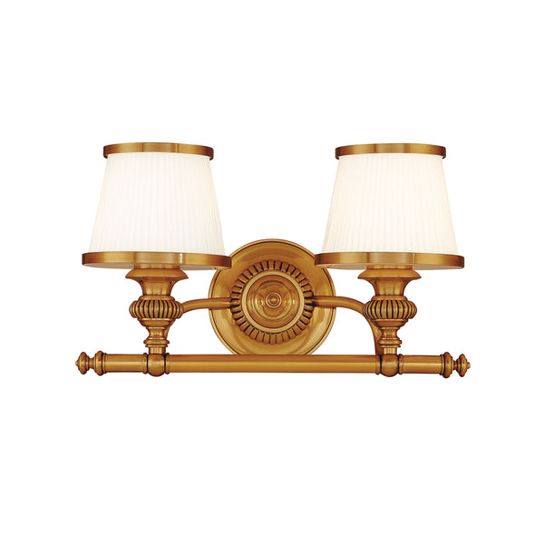 Lighting - Bath And Vanity Milton 2 Light Bath Bracket // Flemish Brass 