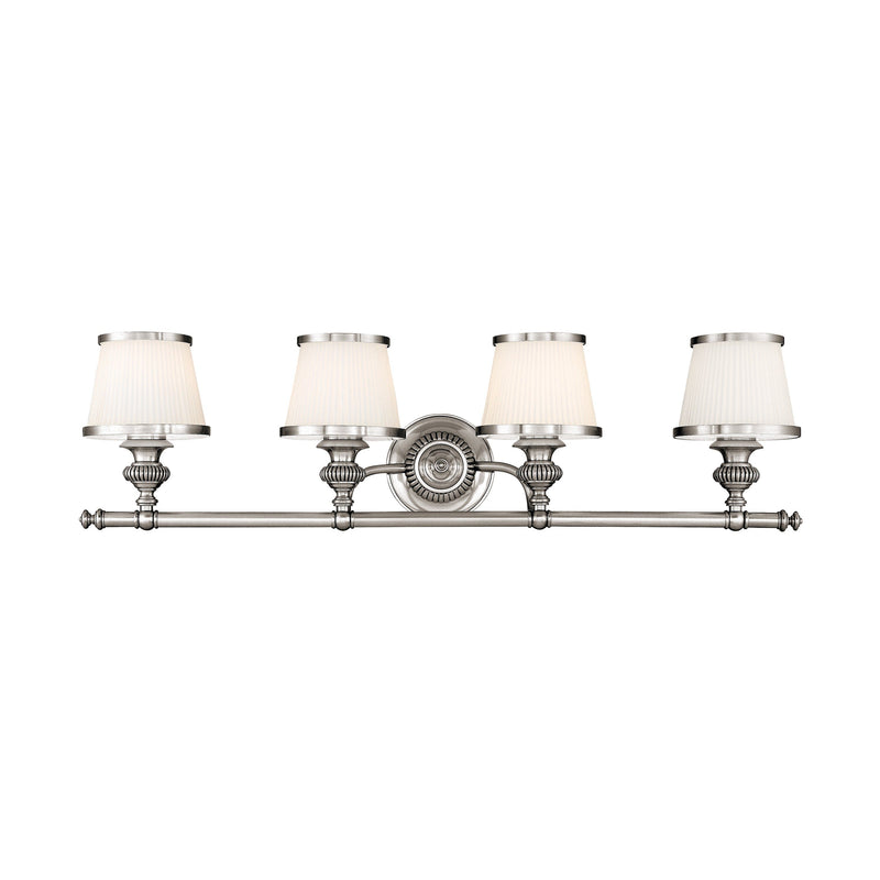 Lighting - Bath And Vanity Milton 4 Light Bath Bracket // Polished Nickel 