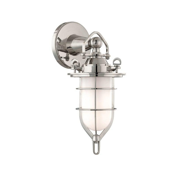 Lighting - Bath And Vanity New Canaan 1 Light Bath Bracket // Polished Nickel 