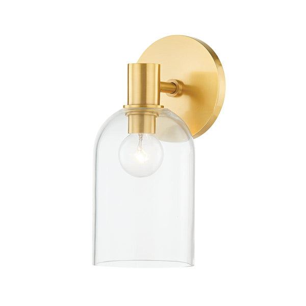 Lighting - Bath And Vanity Paisley 1 Light Bath Sconce // Aged Brass 