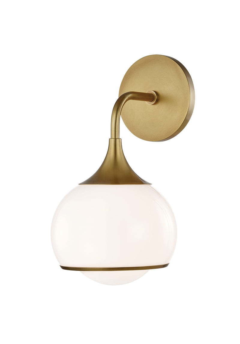 Lighting - Bath And Vanity Reese 1 Light Bath and Vanity // Aged Brass 