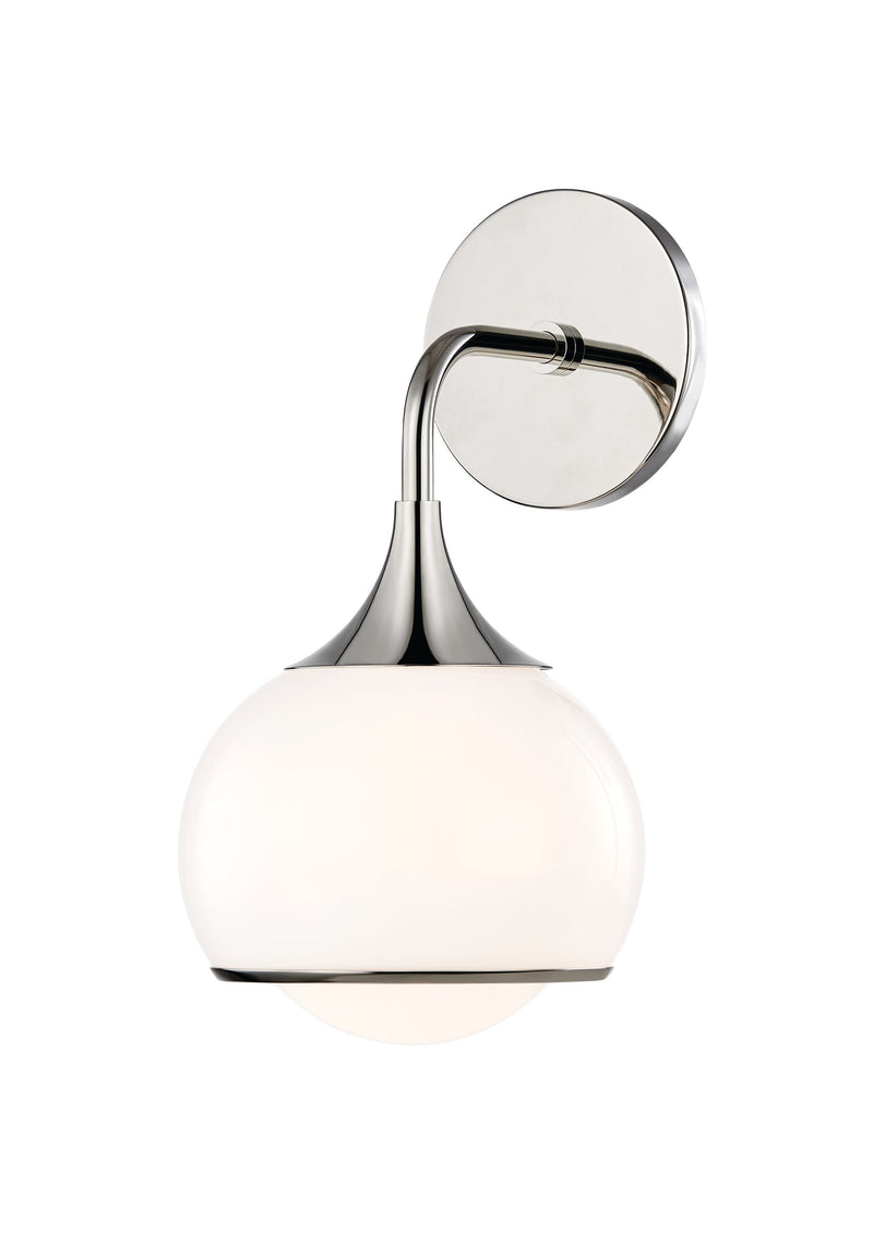 Lighting - Bath And Vanity Reese 1 Light Bath and Vanity // Polished Nickel 