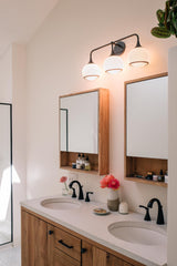 Lighting - Bath And Vanity Reese 3 Light Bath and Vanity // Old Bronze 