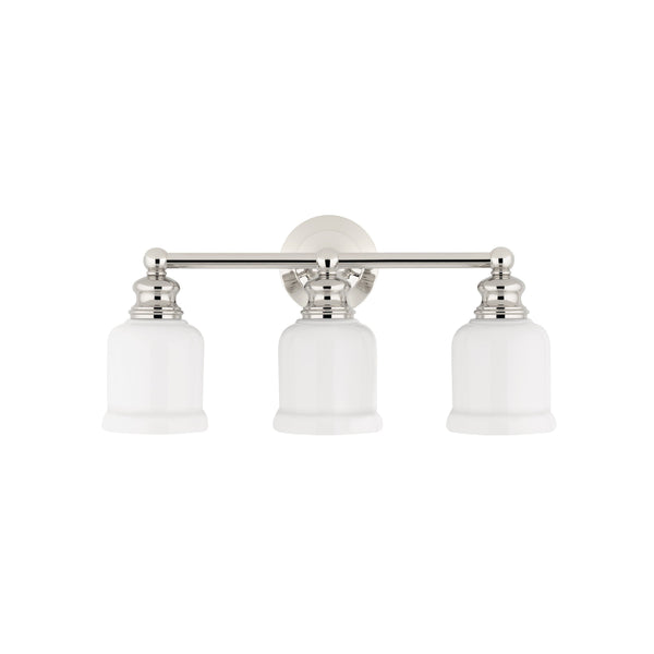 Lighting - Bath And Vanity Riverton 3 Light Bath Bracket // Polished Nickel 