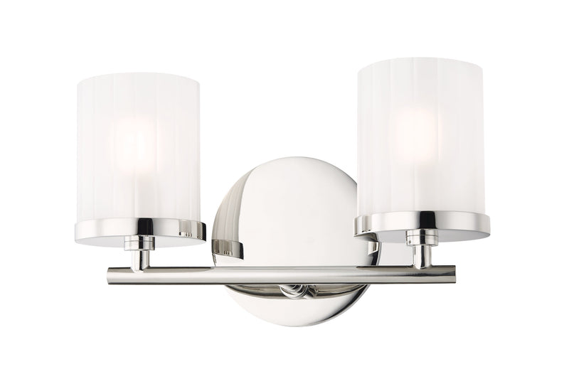 Lighting - Bath And Vanity Ryan 2 Light Bath Bracket // Polished Nickel 