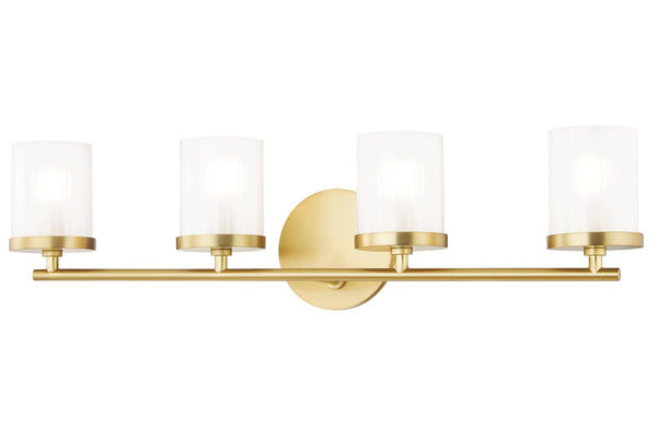 Lighting - Bath And Vanity Ryan 4 Light Bath Bracket // Aged Brass 