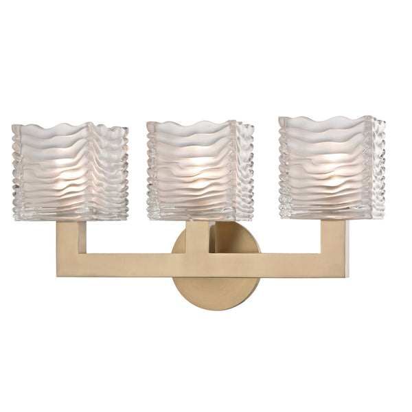 Lighting - Bath And Vanity Sagamore 3 Light Bath Bracket // Aged Brass 