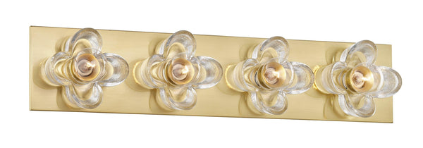 Lighting - Bath And Vanity Shea 4 Light Bath Bracket // Aged Brass 