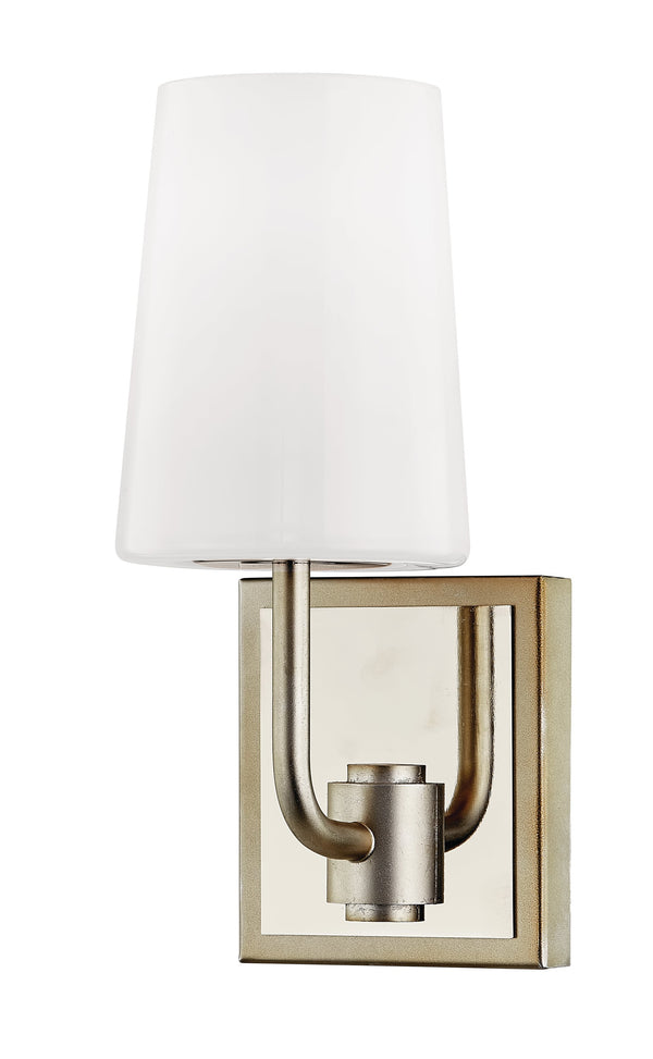 Lighting - Bath And Vanity Simone 1 Light Vanity // Silver Leaf Polished Nickel 