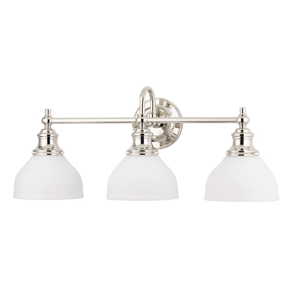 Lighting - Bath And Vanity Sutton 3 Light Bath Bracket // Polished Nickel 