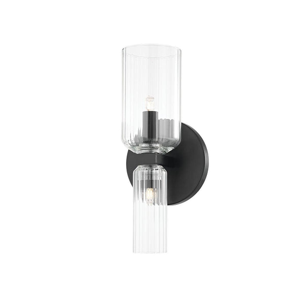 Lighting - Bath And Vanity Tabitha 2 Light Bath Bracket // Soft Black 