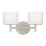 Lighting - Bath And Vanity Trinity 2 Light Bath Bracket // Satin Nickel 