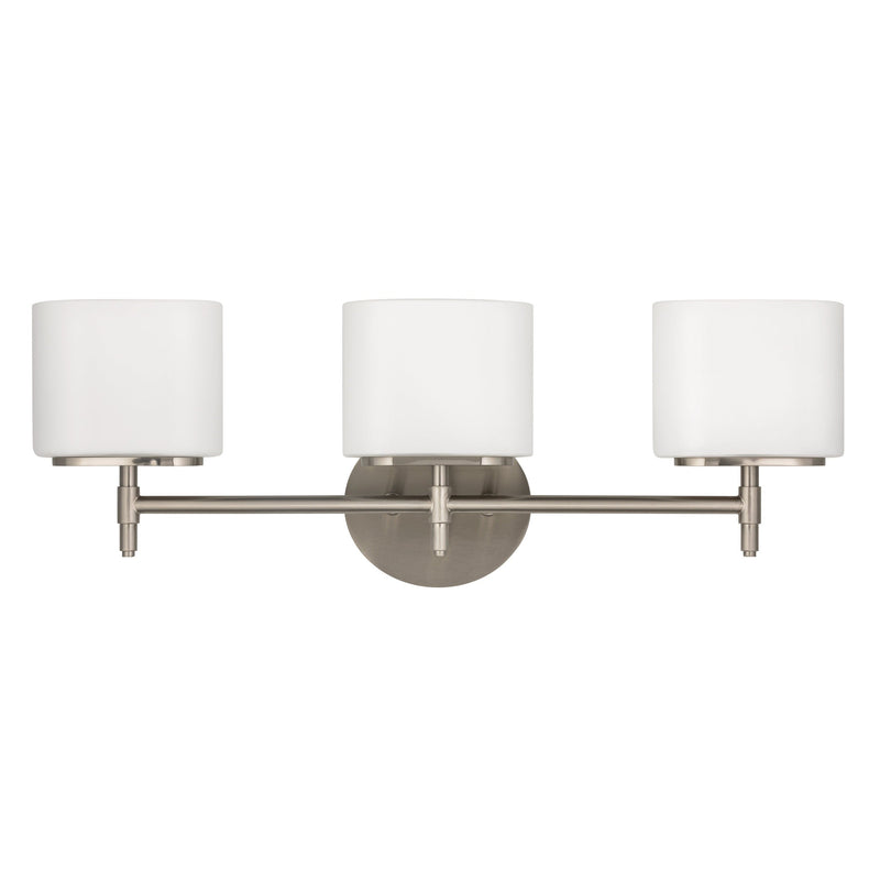 Lighting - Bath And Vanity Trinity 3 Light Bath Bracket // Satin Nickel 