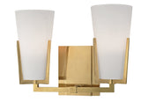 Lighting - Bath And Vanity Upton 2 Light Bath Bracket // Aged Brass 