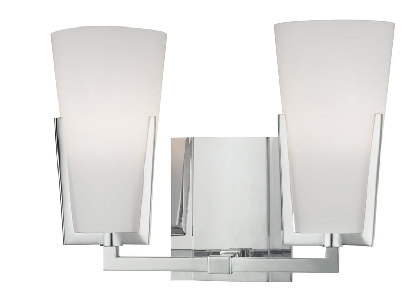 Lighting - Bath And Vanity Upton 2 Light Bath Bracket // Polished Chrome 