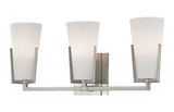 Lighting - Bath And Vanity Upton 3 Light Bath Bracket // Satin Nickel 