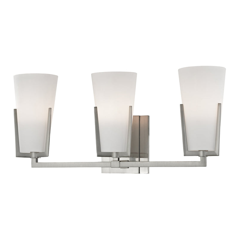 Lighting - Bath And Vanity Upton 3 Light Bath Bracket // Satin Nickel 