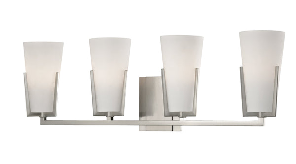 Lighting - Bath And Vanity Upton 4 Light Bath Bracket // Satin Nickel 