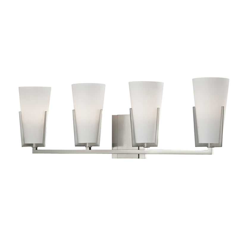 Lighting - Bath And Vanity Upton 4 Light Bath Bracket // Satin Nickel 