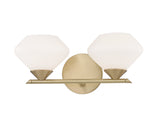 Lighting - Bath And Vanity Valerie 2 Light Bath Bracket // Aged Brass 