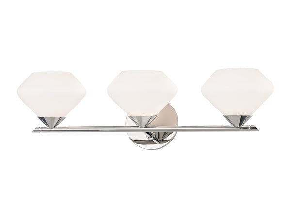 Lighting - Bath And Vanity Valerie 3 Light Bath Bracket // Polished Nickel 