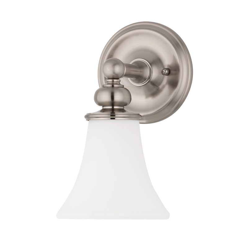 Lighting - Bath And Vanity Weston 1 Light Bath Bracket // Satin Nickel 